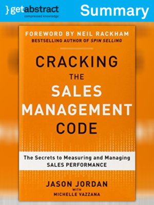 cover image of Cracking the Sales Management Code (Summary)